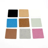 100pcs Blank Paper Necklace Cards 5x5cm Jewelry Display Packaging Cards