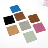 100pcs Blank Paper Necklace Cards 5x5cm Jewelry Display Packaging Cards