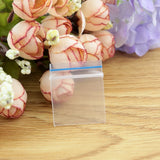 100pcs Clear Plastic Zip Lock Jewelry Gift Bags 2.5x3.5cm