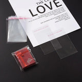 100pcs Clear Self Sealing Cellophane Bags for Candy Packing
