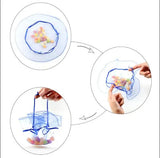 100pcs Round Organza Bag Drawstring Wedding Christmas Bags