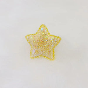 100pcs Glitter Sequin Star Patches DIY Decoration Crafts Hair Accessories