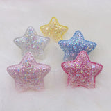 100pcs Glitter Sequin Star Patches DIY Decoration Crafts Hair Accessories