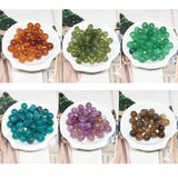 100pcs Acrylic Spacer Round Beads For Jewelry Making
