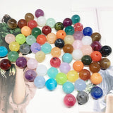 100pcs Acrylic Spacer Round Beads For Jewelry Making