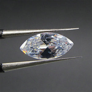 100pcs Marquise Cut CZ Stone 5A 1.5-8mm Cubic Zirconia Synthetic Gems