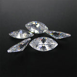 100pcs Marquise Cut CZ Stone 5A 1.5-8mm Cubic Zirconia Synthetic Gems