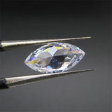 100pcs Marquise Cut CZ Stone 5A 1.5-8mm Cubic Zirconia Synthetic Gems