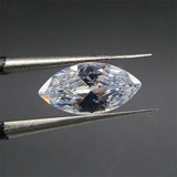 100pcs Marquise Cut CZ Stone 5A 1.5-8mm Cubic Zirconia Synthetic Gems