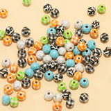 100pcs Mixed 8mm Wooden Beads for DIY Jewelry Making