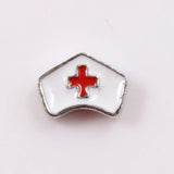 100pcs Mixed Floating Charms For Locket Heart Mom Birthstone Flower