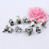 100pcs Tibetan Silver Animal Bead for European Bracelets