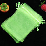 100pcs Multicolor Organza Jewelry Pouches Drawstring Gift Bags 7x9cm 8x10cm 9x12