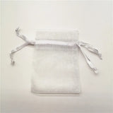 100pcs Organza Drawstring Bag Jewelry Packaging Wedding Party Decoration