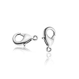 100pcs Stainless Steel Lobster Clasps for Necklace & Bracelet Chain Making