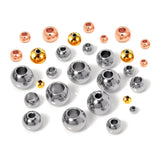 100pcs Stainless Steel Bead Metal Ball Spacer Beads for Jewelry Making