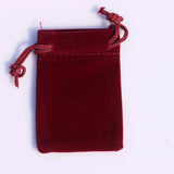100pcs Royal Blue/Red Velvet Bag 5x7cm Mini Ring Earrings Pouches Jewelry Bags
