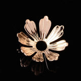 100pcs Silver Plated Flower Bead Caps for Jewelry Making DIY