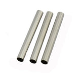 100pcs Stainless Steel Tube Beads 10-30mm Length, 1.5-3mm Hole Hypoallergenic