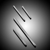 100pcs Steel Straight Barbell Earring Studs Tongue Ring 14G 16G Accessories