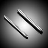 100pcs Steel Straight Barbell Earring Studs Tongue Ring 14G 16G Accessories