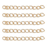 100pcs Tail Chains Extension Chain For Jewelry Making DIY Bracelets Necklace
