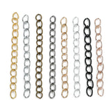 100pcs Tail Chains Extension Chain For Jewelry Making DIY Bracelets Necklace