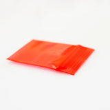100pcs Red Ziplock Seal Plastic Bags 3x4cm Packaging For Coin Candy