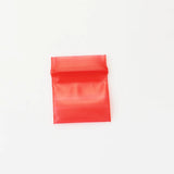 100pcs Red Ziplock Seal Plastic Bags 3x4cm Packaging For Coin Candy