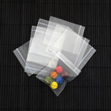 100pcs Small Ziplock Bags 3x3.5cm Self Sealing Transparent Plastic Jewelry Bags