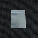 100pcs Small Ziplock Bags 3x3.5cm Self Sealing Transparent Plastic Jewelry Bags