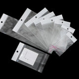 100pcs Transparent Self Adhesive Storage Bag OPP Poly Pack Bag