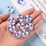 100pcs Acrylic Flat Round Beads for DIY Jewelry Making