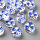 100pcs Acrylic Flat Round Beads for DIY Jewelry Making