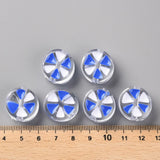 100pcs Acrylic Flat Round Beads for DIY Jewelry Making