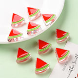 100pcs Watermelon Beads for Jewelry Making DIY Crafts
