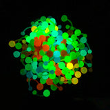 100pcs UV Acrylic Glow In the Dark Belly Button Rings 14G