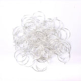 100pcs Wine Glass Charm Rings Earring Hoops DIY Wedding Party