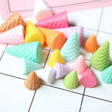 100pcs Candy Resin Ice Cream DIY Phone Decor Crafts Lot
