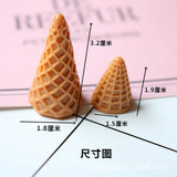 100pcs Candy Resin Ice Cream DIY Phone Decor Crafts Lot