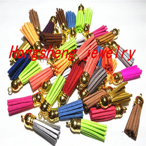 100pcs/lot 59mm Velvet Tassels for Jewelry Making