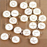 100pcs Alphabet Decoration Charms for Jewelry Making