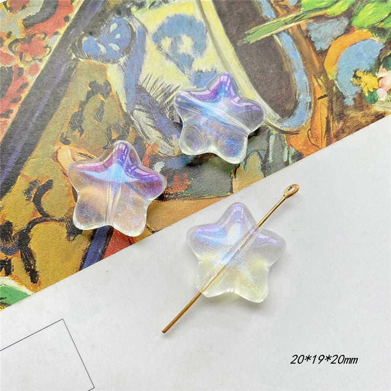 100pcs/lot glitter resin beads DIY jewelry earring/bracelet accessory