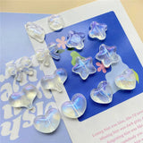 100pcs/lot glitter resin beads DIY jewelry earring/bracelet accessory