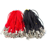 100pcs Polyester Single Ring Lanyard Jewelry Mobile Phone Pendant DIY