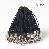 100pcs Polyester Single Ring Lanyard Jewelry Mobile Phone Pendant DIY