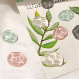 100pcs Water Ripple Resin Beads DIY Jewelry Earring Accessory