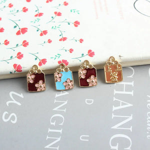 100pcs/lot DIY Jewelry Accessories Alloy Charm Bracelet Pendant