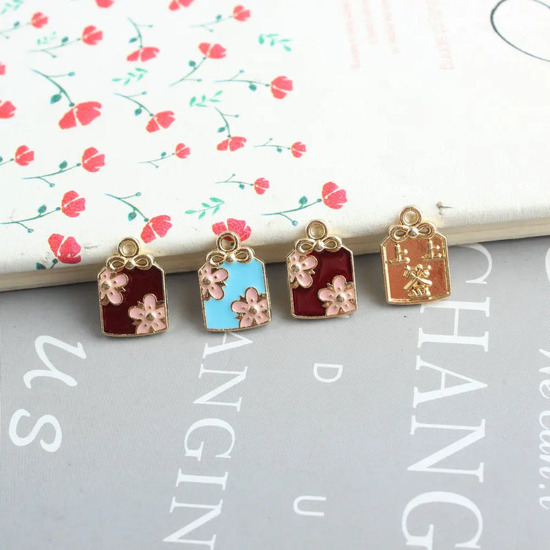 100pcs/lot DIY Jewelry Accessories Alloy Charm Bracelet Pendant