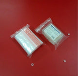 100pcs 10*15cm Clear PE Zip Lock Bags Clothing Storage